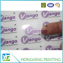 Custom Design Cheap Transparent PVC Sticker